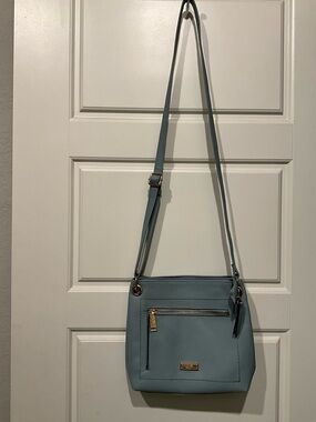 Jones New York Light Blue Crossbody Bag